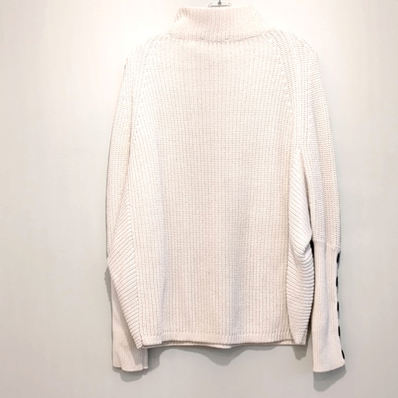 NWOT Mint Velvet Love Slogan Batwing Sweater white size medium - Picture 10 of 15